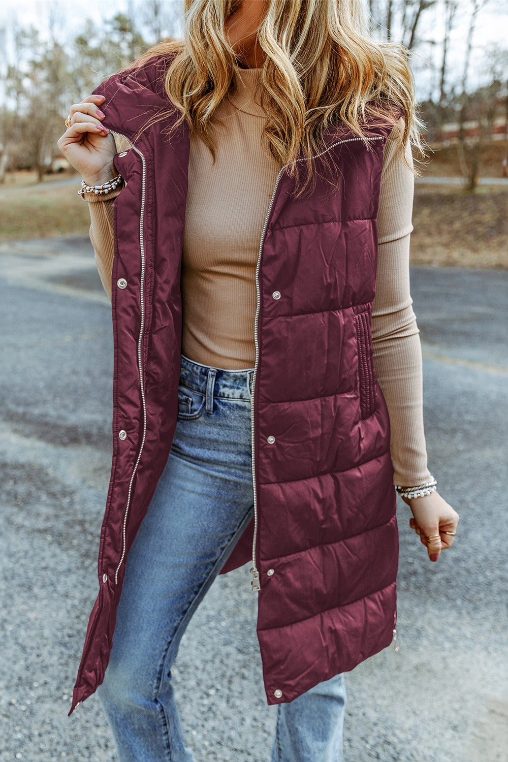 Sleeveless Puffer Vest