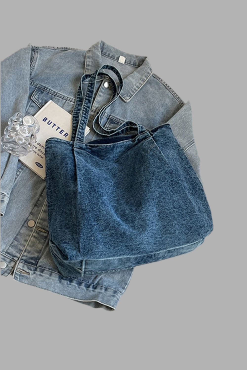 Retro Denim Tote