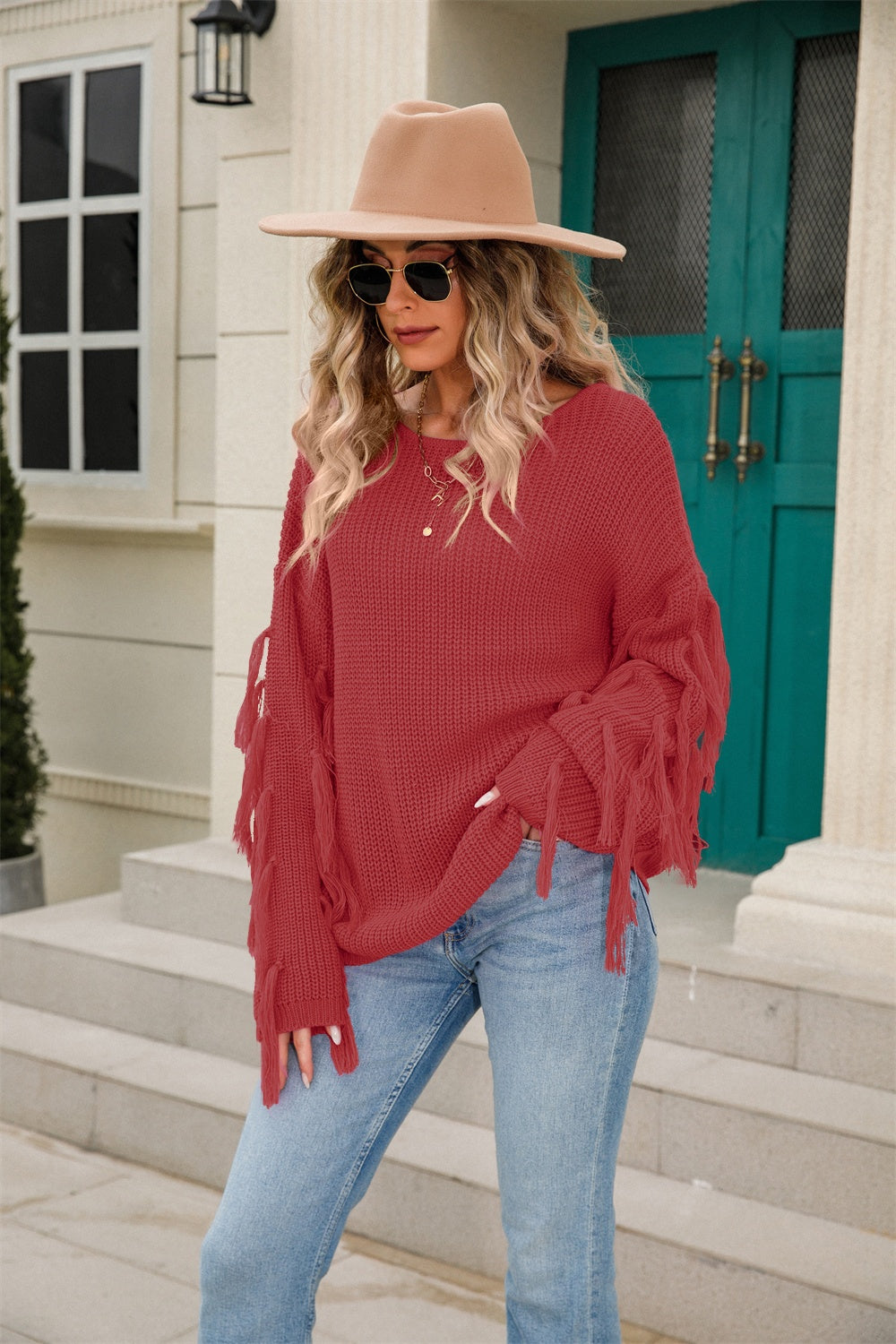 Ariane Fringe Sweater