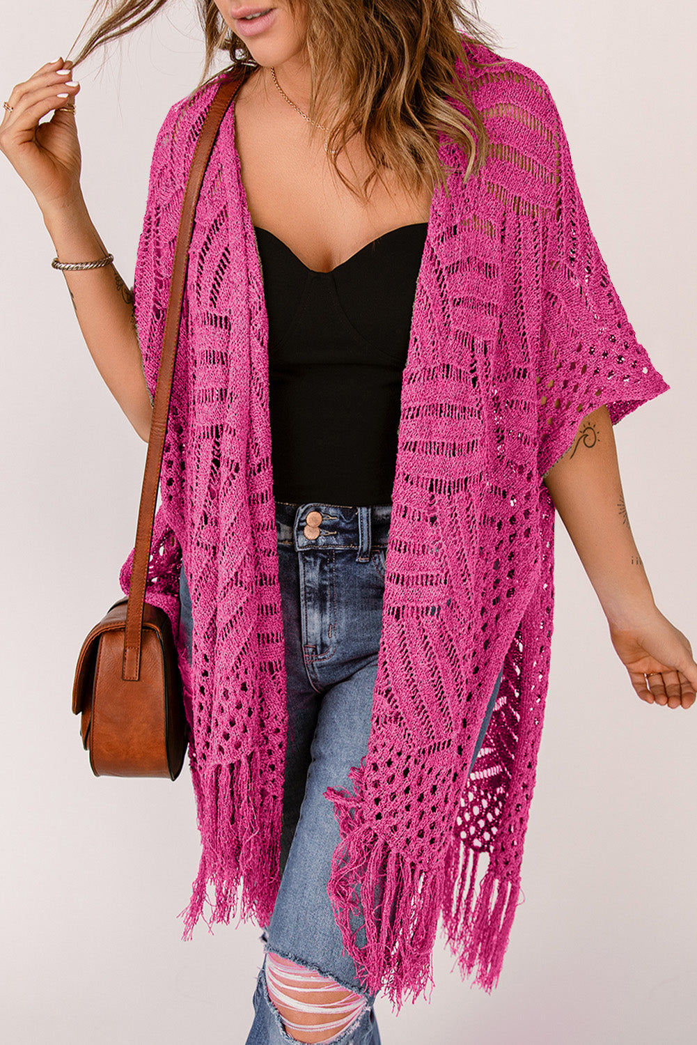 Ming Fringe  Duster