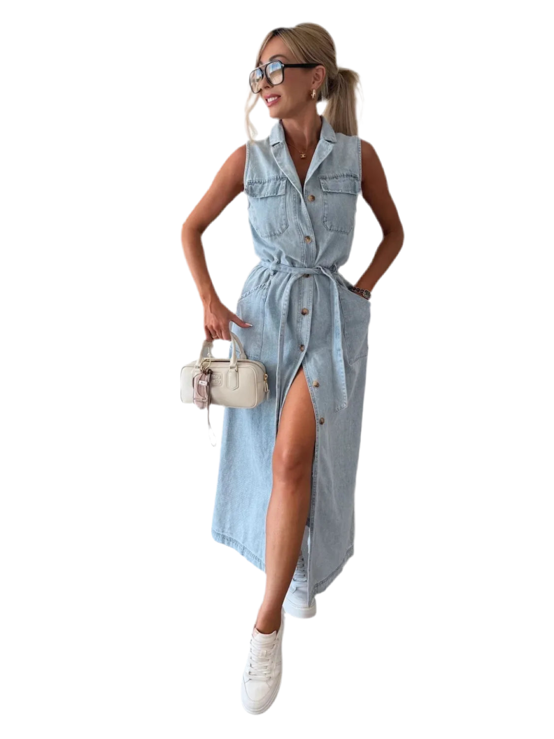 Dalanya  Denim Dress