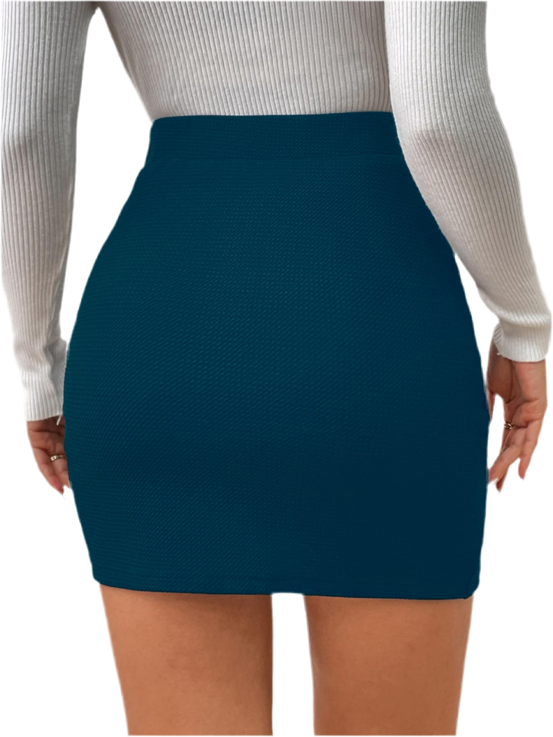 Ruched Mini Skirt