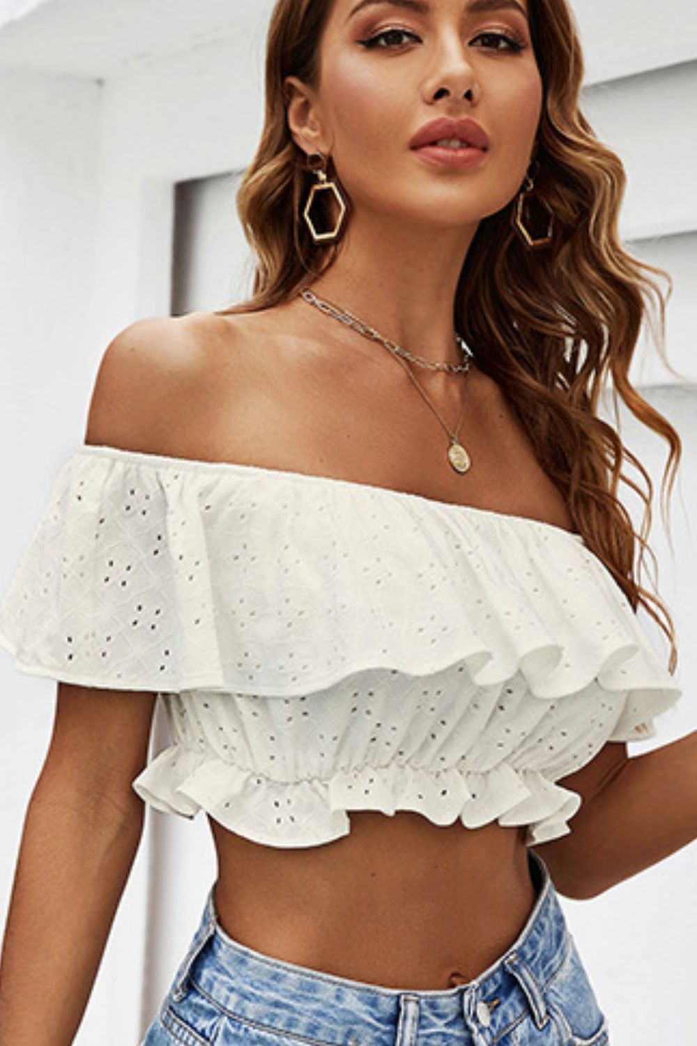 Daisy Cropped Blouse