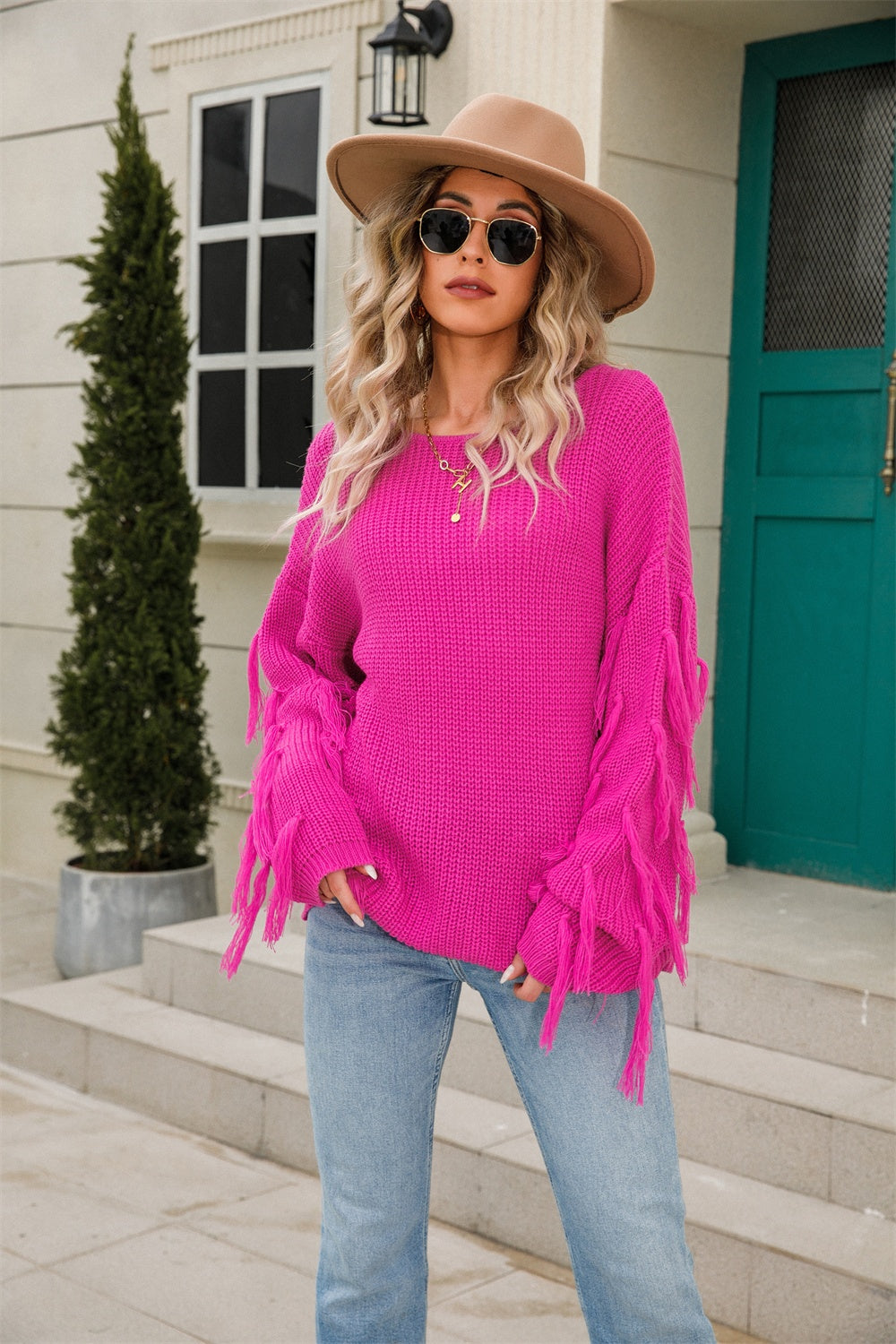 Ariane Fringe Sweater