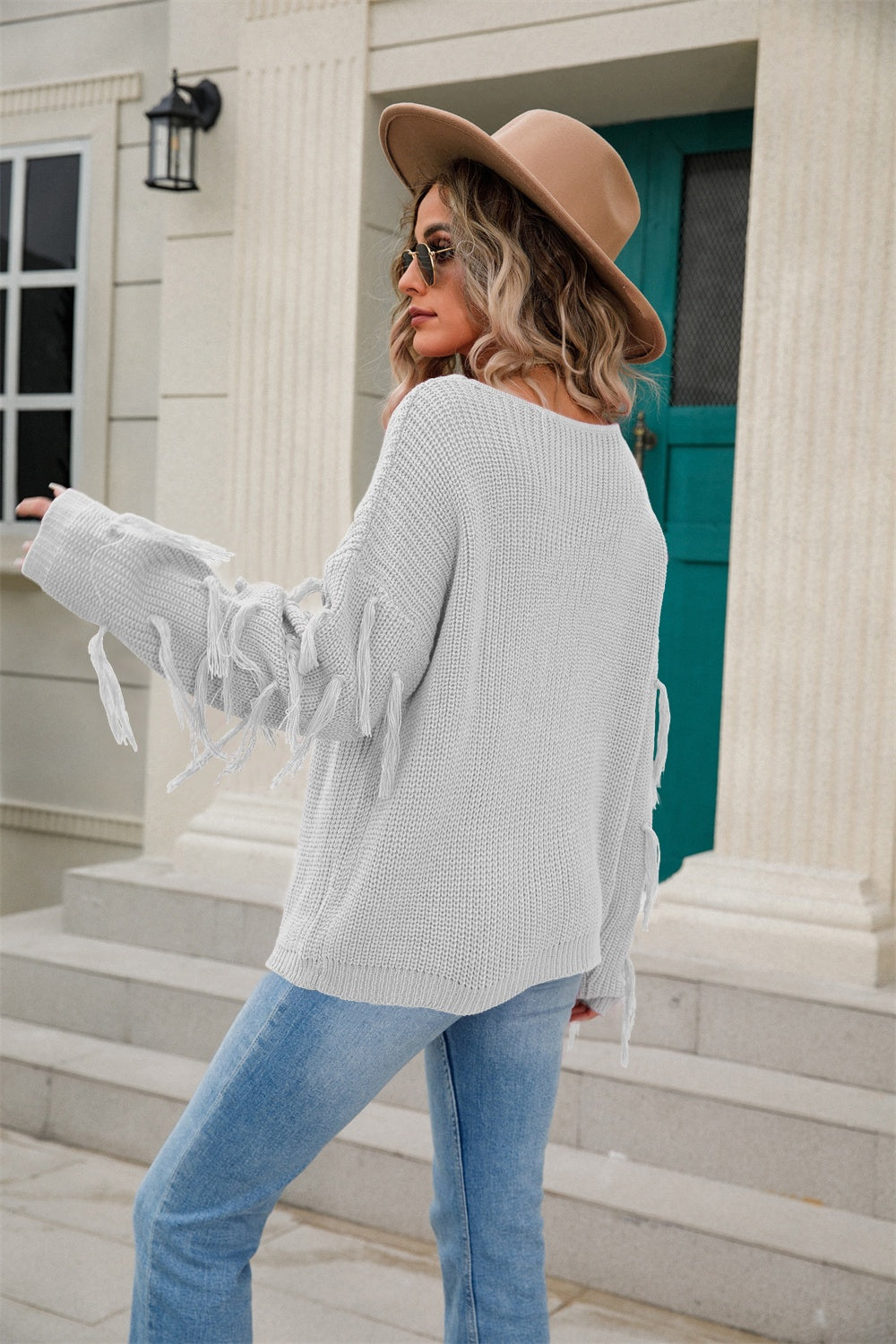 Ariane Fringe Sweater