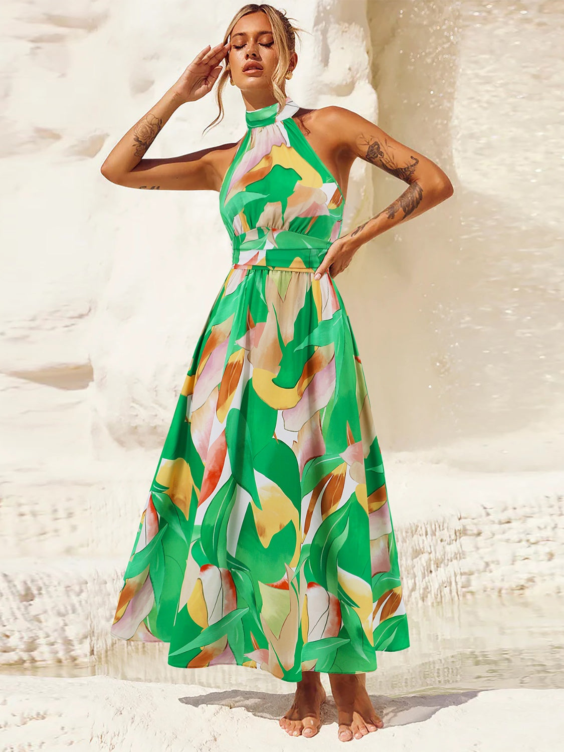Sasha Halter Dress