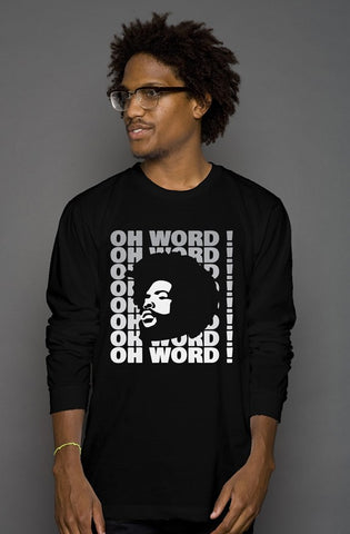 OH WORD long sleeves T-shirt