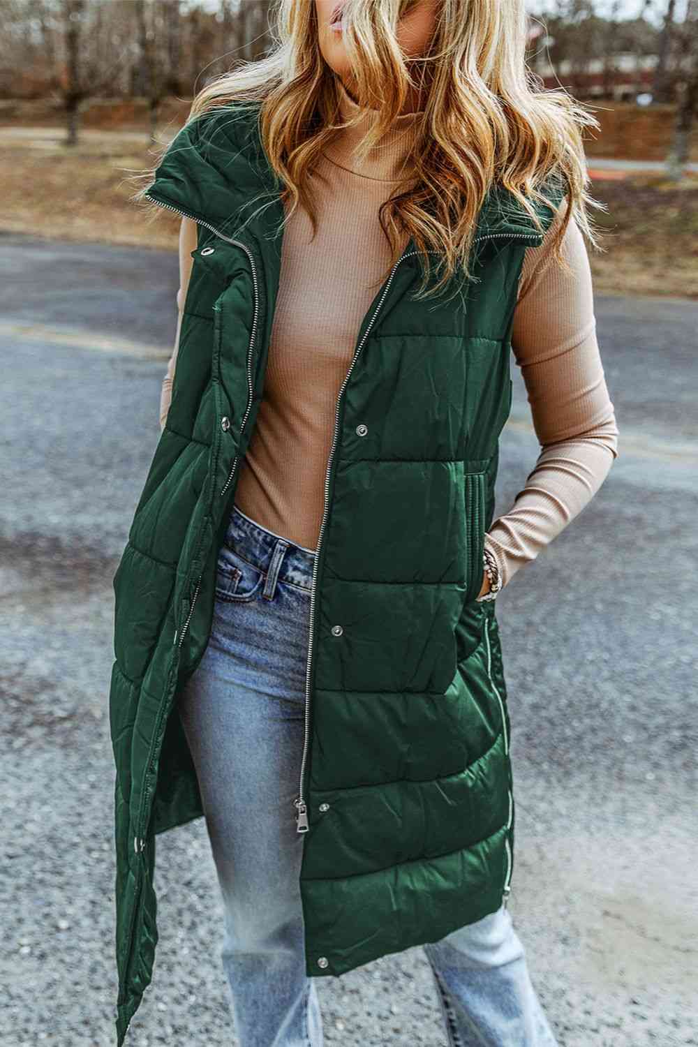 Sleeveless Puffer Vest