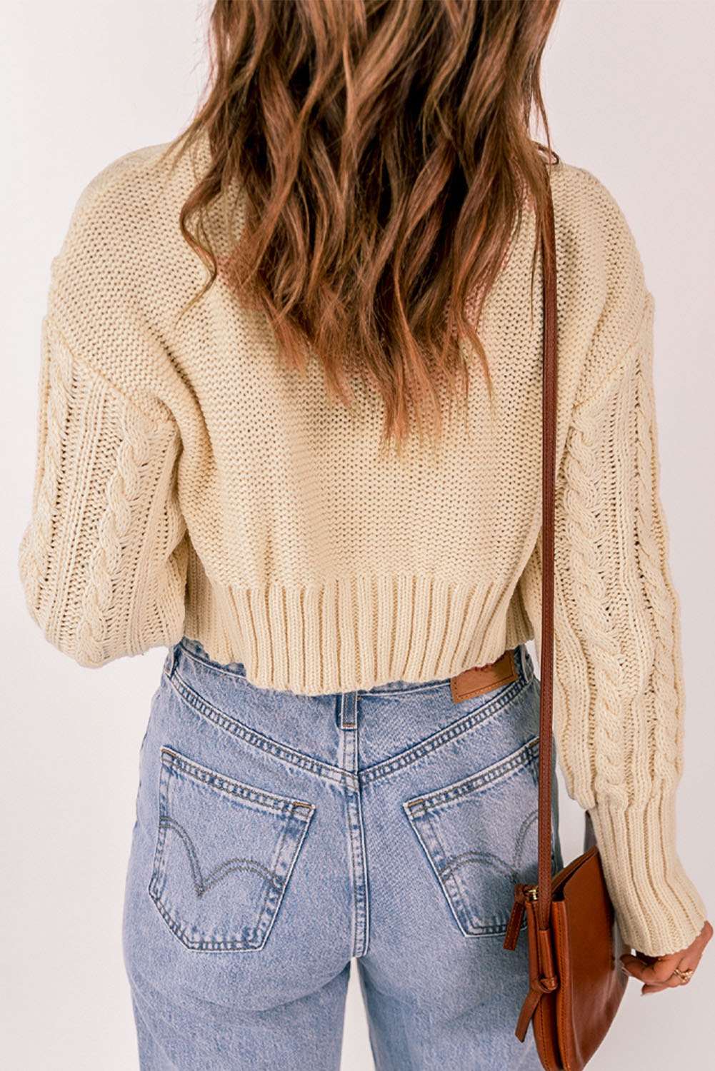 Cropped Cardigan and Cami Set