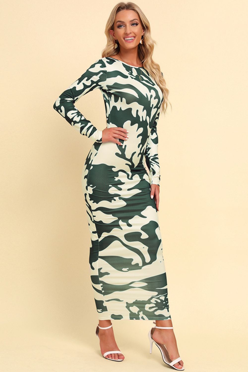 Safari Backless Dress