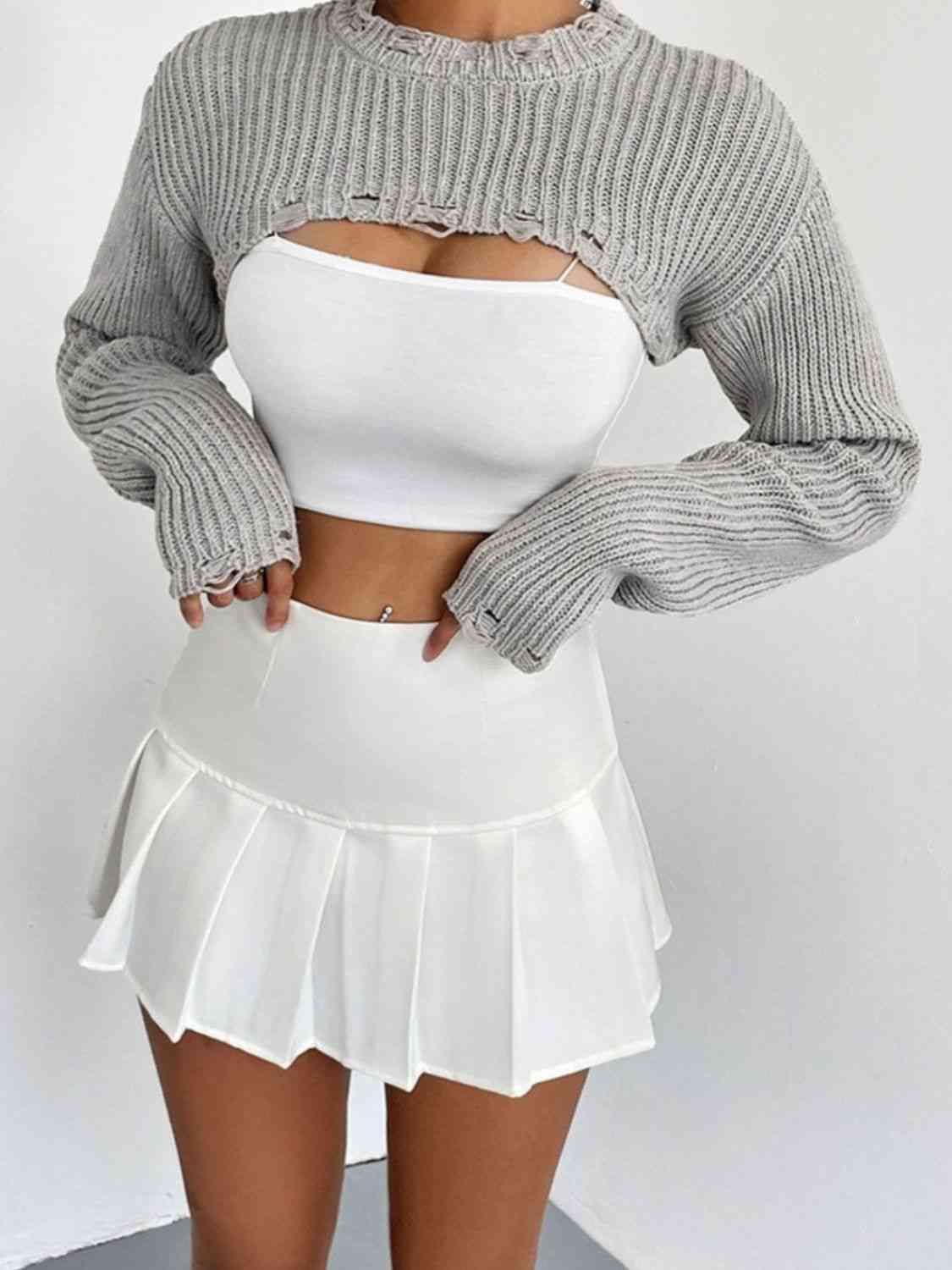 Chanel  Distressed Sweater