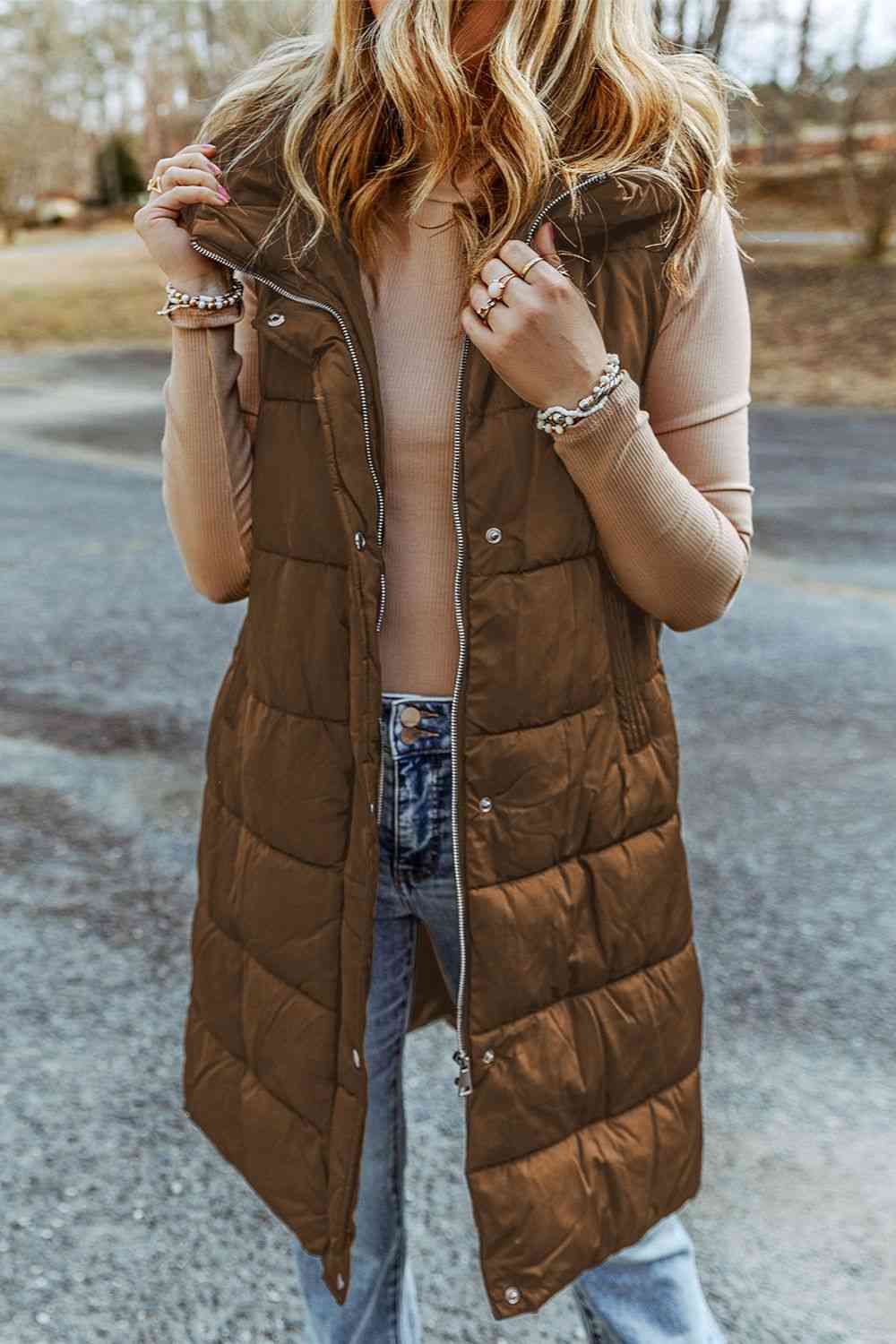 Sleeveless Puffer Vest