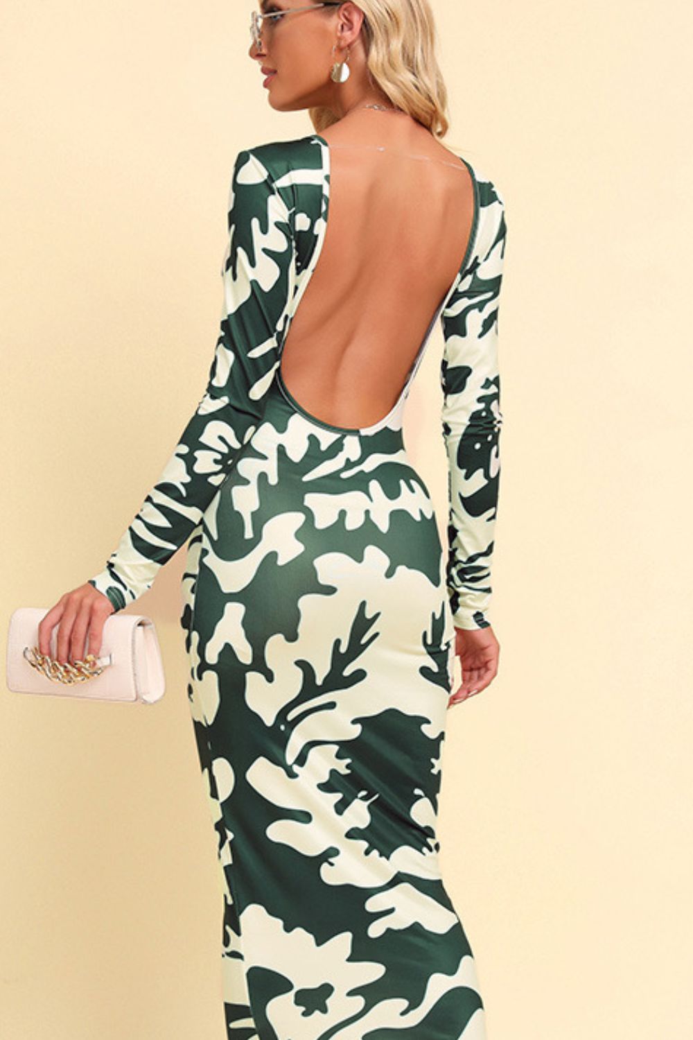 Safari Backless Dress